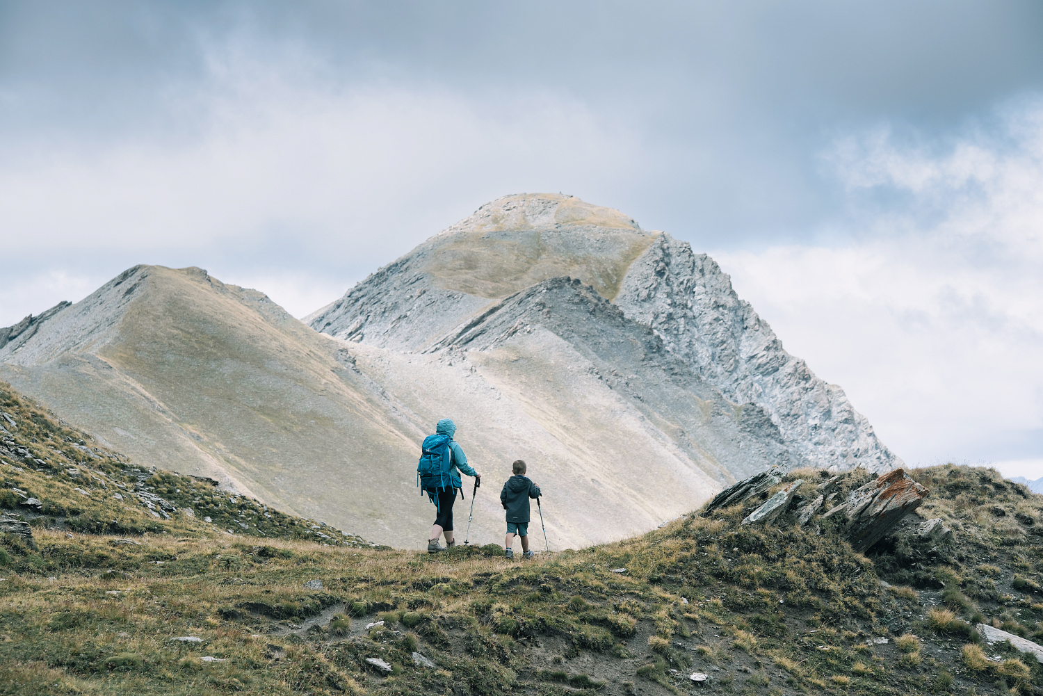 Randonnee dans le queyras autour du pain de sucre